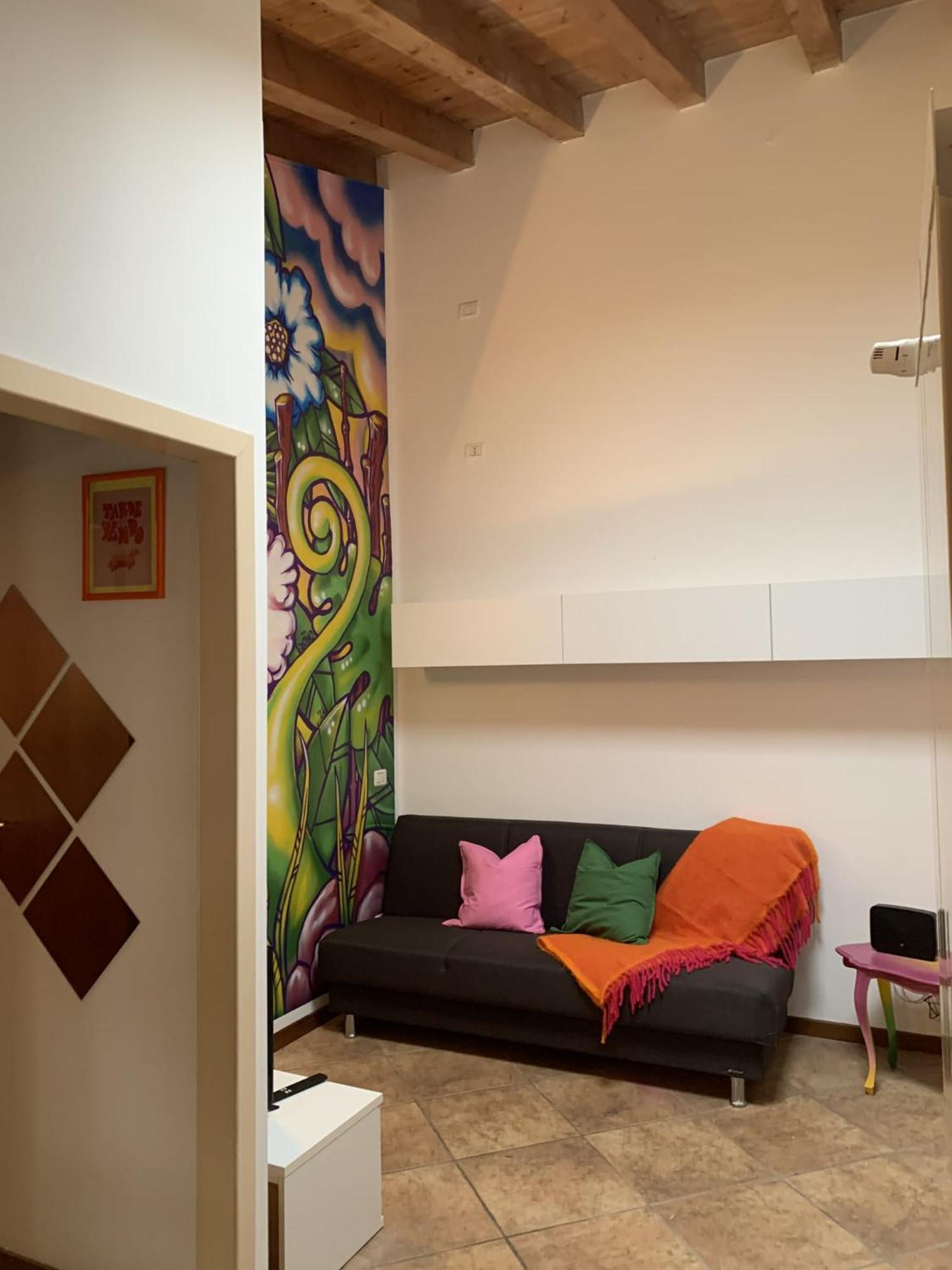 Pati Bilocale - Graffiti'S Apartment Bergamo Ngoại thất bức ảnh