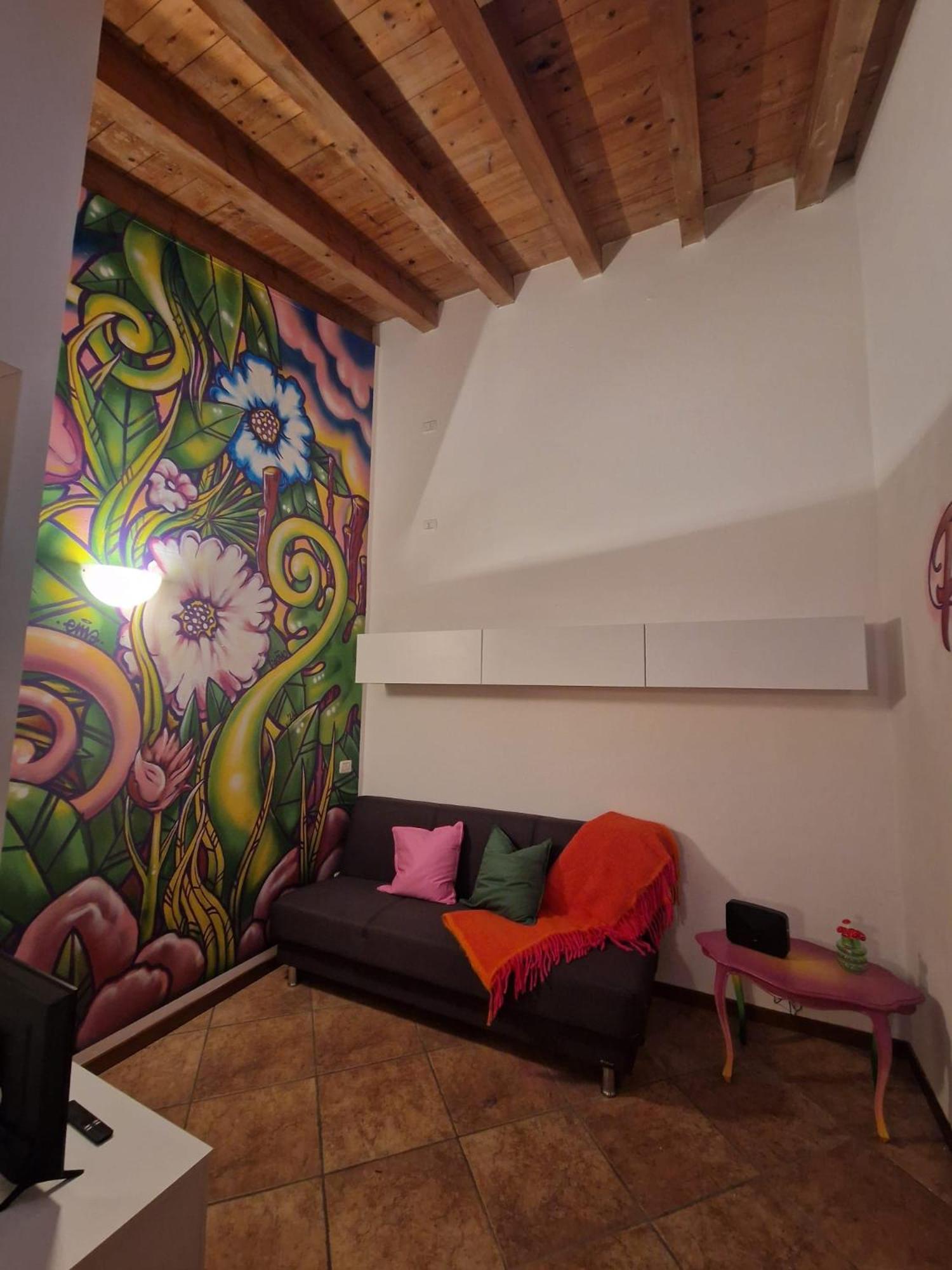 Pati Bilocale - Graffiti'S Apartment Bergamo Ngoại thất bức ảnh